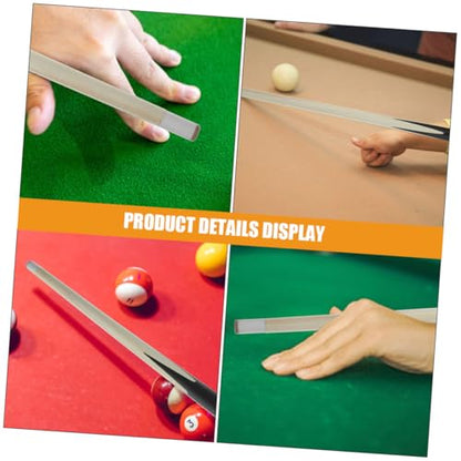 BESPORTBLE 3Pcs Mini Pool Cue Sticks for Short Hardwood Billiard Cues Safe Portable Snooker Training Props Develops Hand Eye Coordination for Home