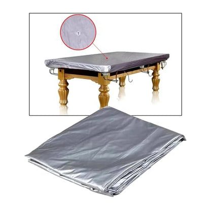 Pool Table Cover Dust Proof Billiard for Games Office Bar 240cmx130cm