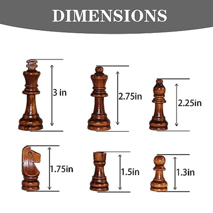 Premium Checkers & Wooden Chess Checkers Replacement Pieces Chess piece