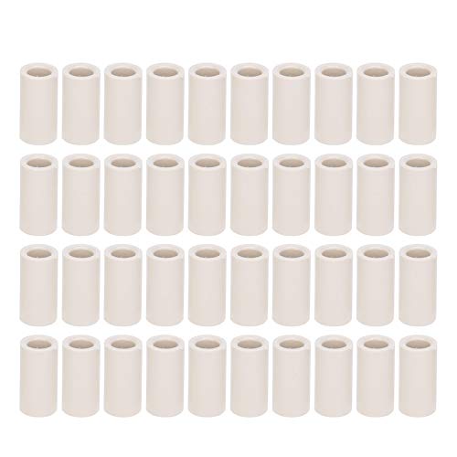 40Pcs Fiber Billiards Stick Pool Cue Ferrules Tubes Replacement Parts Repair Accessories Leisure Sports Game Room Cue Ferrule Pool Replacement Kit Stick Ferrules Kamui - size: 13MM 1 inch