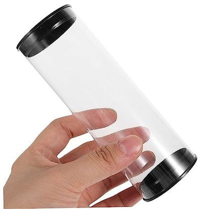 Toddmomy Golf Tube Clear Baseball Display Case Golfs Case Golfs Organizers Art Tube Golf Display Case Clear Tubes