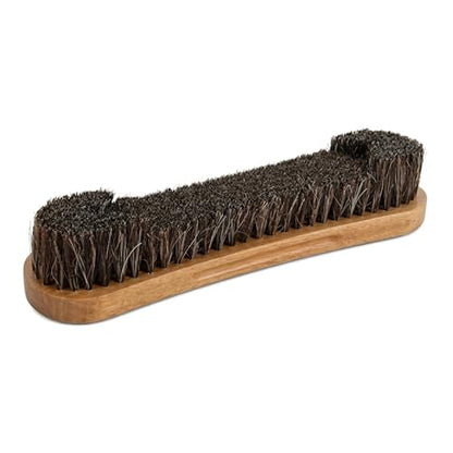 12 Inch Standard Pool Table Brush- Soft Horsehair Bristles Gently Clean Pool Table Felt. Reaches Tight Corners & Pockets. Essential Billiard Maintenance Tool.