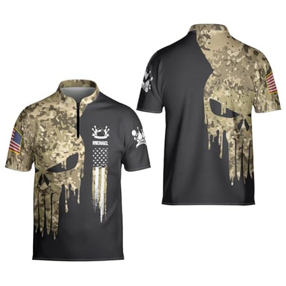 Personalized Custom Jersey for Men, Uniform Shirt for Bowling Team Gift - color: D13
