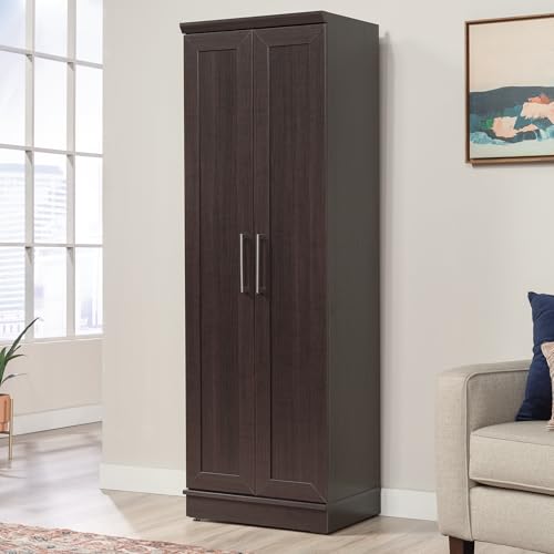 Sauder HomePlus Storage Cabinet/ Pantry cabinets, Dakota Oak finish - color: Dakota Oak