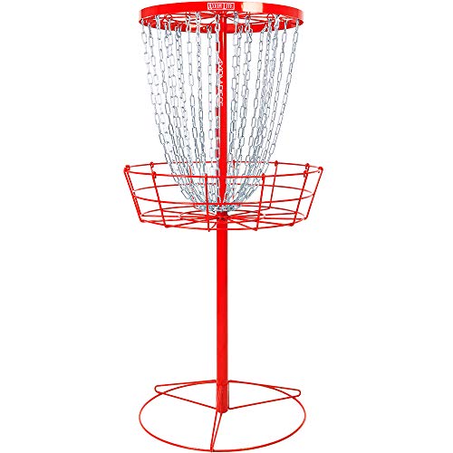 Axiom Discs Lite Disc Golf Basket - color: Red