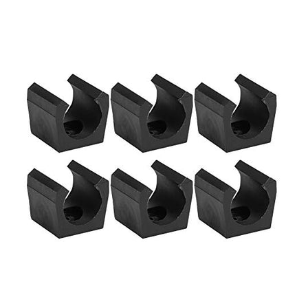 Pool Cue Holder, 6 Pcs Portable Pool Cue Holder Billiards Cue Rack Billiards Pool Cue Single Holder Wall Mount Organizer