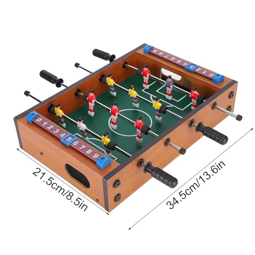 Foosball Table, Portable Mini Tabletop Soccer Table, Multifunctional Mini Table Football, Gift Indoor Game for Party Kids Play