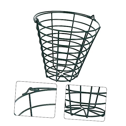 WOONEKY 1pc Stainless Steel Golf Storage Basket Capacity Golfs Carrying Container for Clean and Healthy Outdoor Use Wire Design