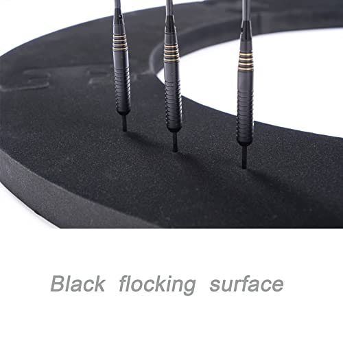 5Pcs Splicing Dart Board Wall Protector, Cork Dartboard Backboard Wall Surround