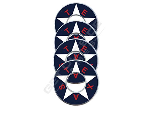 4 Texas Star VVashers - Washer Toss Board Game Washers (Navy, 4 VVashers) - color: Navy, size: 4 VVashers