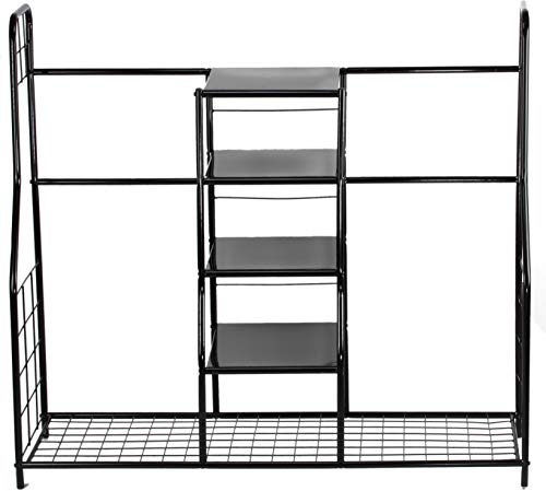 Home-it Golf Organizer Extra Large - Golf Bag Sports Dual Storage Organizer, Perfect for Golfing Bags, Clubs, Balls, Gadgets, Accessories & Equipment, Golf Organizer Rack for Garage and Basement