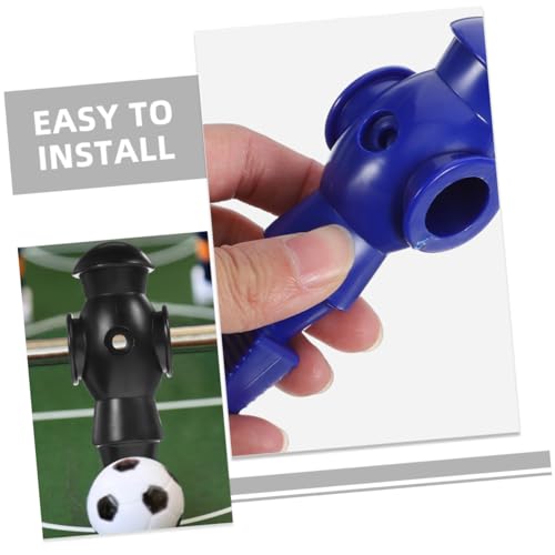 4Pcs Foosball Table Soccer Player Dolls Replacement Parts Lightweight Standard Football Athletes Statues for Table Football Game Rods with Material
