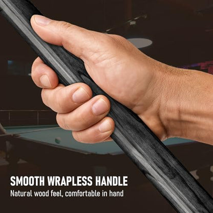 Series, Glass Fiber Pool Cue Stick, Uni-QR, 3/8-10, 5/16-18 Joint, Synthetic Leather Grip, 29" Glassfiber Shaft, 7-Layer Microfiber Tip - color: CHL2