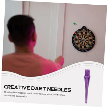 YARNOW Soft Head Point Supplies Replacement Needle with Parts Soft Tip Soft Tip Accessories Soft Tip Flights - color: Purple