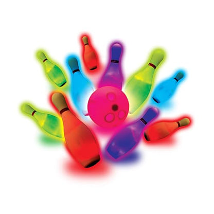 Eastpoint Sports Light Up Bowling Set – Indoor LED Bowling Game for Kids, Families, and Parties