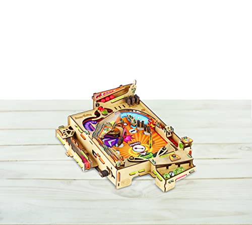 Smartivity Pinball Machine Wooden Model Engineering STEM Learning Toy for Kids Ages 8 and Up