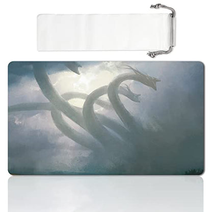Board Game MTG Playmat Games Size 60X35 cm CCG Compatible for MTG CCG RPG Trading Card Game (MTG1-PROGENITUS(1)) - color: Mtg1-progenitus(1)