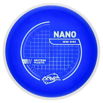 MVP Disc Sports Nano Disc Golf Mini Marker (Pick Your Favorite Plastic!) - style: Neutron