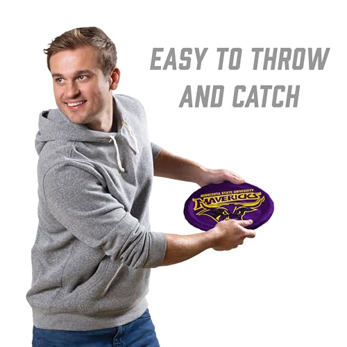 YouTheFan NCAA Minnesota State Mavericks Flimzee Bean-Bag Flying Disc - style: Minnesota St Mavericks