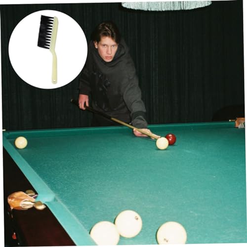 Billiards Pool Table Cleaning Brush Kit Multi-Use Felt Cleaner Soft Bristle Ergonomic Handle for Home and Club Use