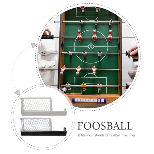 VANZACK Foosball Goal Net Replacement Frame for Table Soccer Machine 12.00X4.13X4.13 Inch Durable Plastic Foosball Table Ball Net Compatible Machine Accessories for Arcade Games