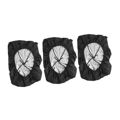 TOYANDONA 3pcs Waterproof Foosball Table Cover 210d Oxford Cloth Rectangular Table Soccer Protective Cover Outdoor Patio Furniture Dustproof Protection 160x115x50cm