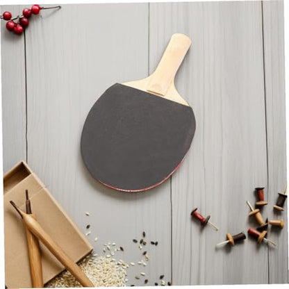 Kisangel Table Tennis Racket and Net Set for Training Outdoor Use Wooden Metal Plastic Materials Space-Saving Sports Pong Paddle Kit for Personal Practice and Family Interaction