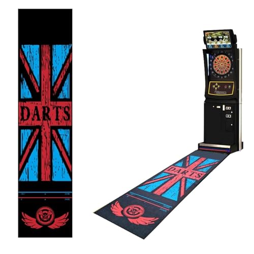 Dart Board Mat ，with Throw Lines, Heavy Duty Rubber Dart Mat, Anti Slip Dart Carpet for Dart Game, Beginners and All Dart Types