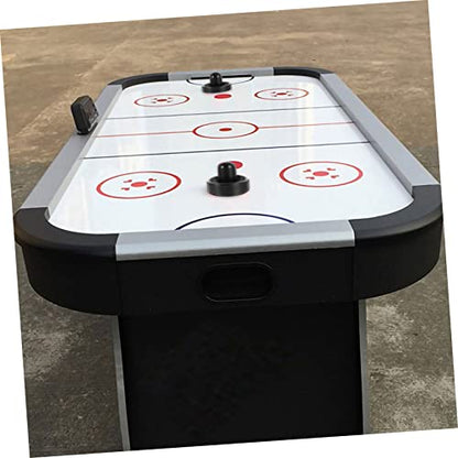 2 Sets Air Hockey Pushers Pucks Mini Air Hockey Table Kit Replacement Parts Plastic Hockey Game Accessories