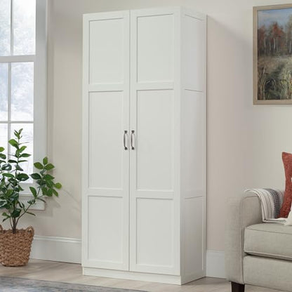 Sauder Select Storage Cabinet/ Pantry cabinets, White finish - color: Soft White