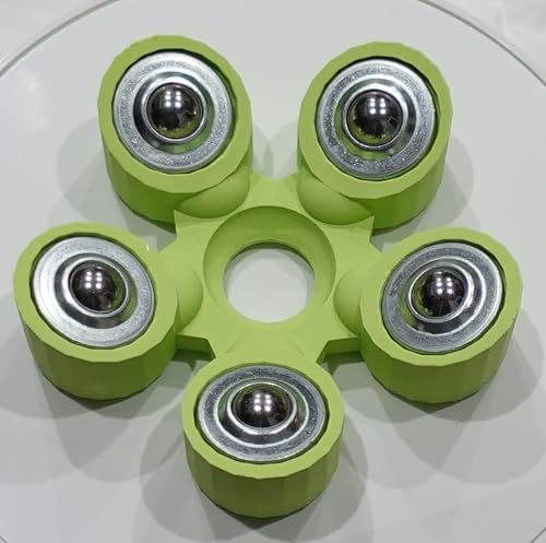 Bowling Ball Spinner - color: Apple Green