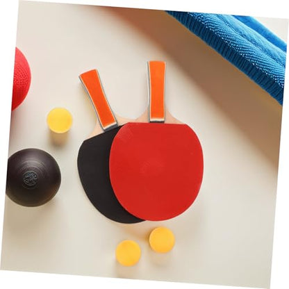 Professional Table Tennis Training Set Indoor Outdoor Racket Paddle Ball Kit with Ergonomic Poplar Wood Grip and Precision Surface for Beginners and Athletes