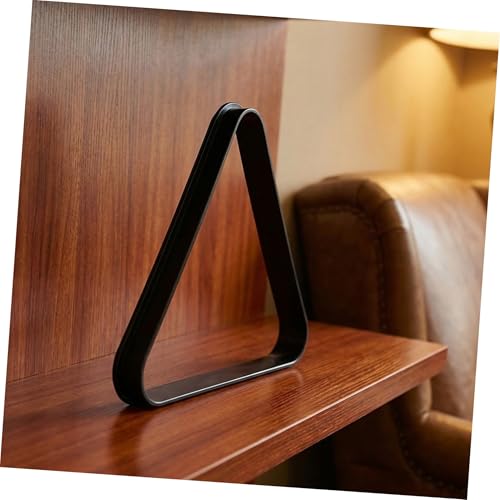 Toddmomy Mini Billiard Rack Triangle Pool Ball Rack Plastic Pool Table Accessories Compact 7.08In Billiard Triangle Frame