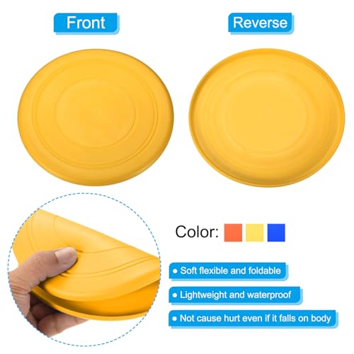 PATIKIL Flying Disc, Flying Discs Soft Waterproof for Adults Outdoor Playing Sport Game