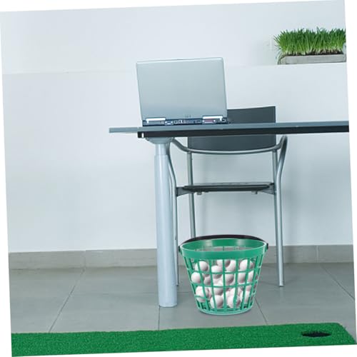 Luxshiny 2pcs Plastic Golf Basket Lightweight Storage Holder for Golf Multi-use Organizer for and Tennis Outdoor Accessory - size: 16.50X16.50X12.50CM