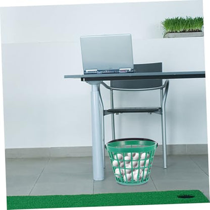 Luxshiny 2pcs Plastic Golf Basket Lightweight Storage Holder for Golf Multi-use Organizer for and Tennis Outdoor Accessory - size: 16.50X16.50X12.50CM