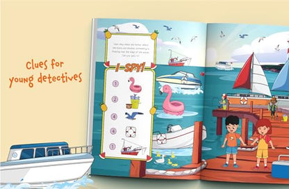 I Spy Summer: Spot Beach Toys, Camping Gear and All Things Summer! A Cute Search and Find Book for Toddlers (I Spy Books for Toddlers)
