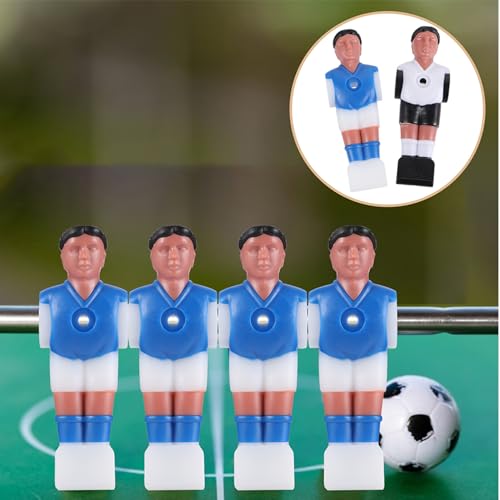 BESPORTBLE Foosball Men, 16Pcs Foosball Replacement Players Foosball Men Player Replacement Table Soccer Player Foosball Table Parts