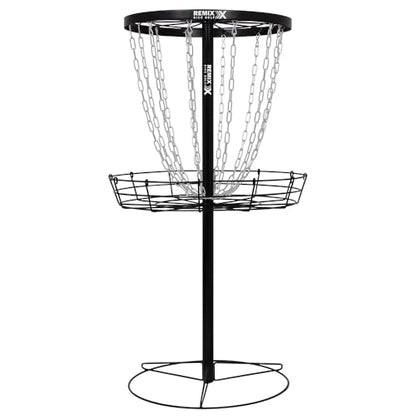 Remix Deluxe Practice Basket for Disc Golf - Choose Your Color and Style - color: Black