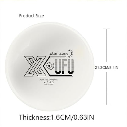 X-UFO Disc Golf Starter Set, 160-170g, Disc Golf Putter, Disc Golf Driver, Mid-Range, Beginner Disc Golf Set