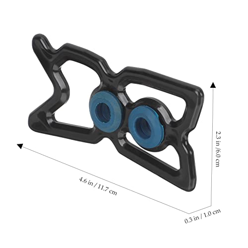 TOYANDONA Portable Pool Cue Holder and Bridge Head Reusable Plastic Rack for Nine Ball Billiards Lightweight and Easy to Install Cue Rest for Pool Table Accessories