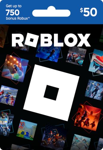 Roblox Physical Gift Card [Includes Free Virtual Item] [Redeem Worldwide] - $50