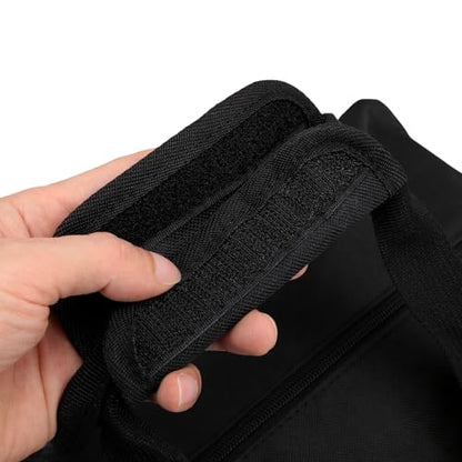 Bocce Storage Bag with 8 Compartments, Portable Carry Bag for Lawn Beach Yard Outdoor Game Set