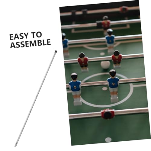 BESPORTBLE 2pcs Soccer Machine Operation Poles Easy Install Foosball Replacement Rods for Table Soccer
