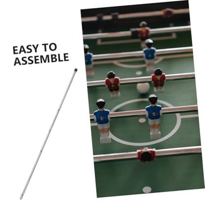 BESPORTBLE 2pcs Soccer Machine Operation Poles Easy Install Foosball Replacement Rods for Table Soccer