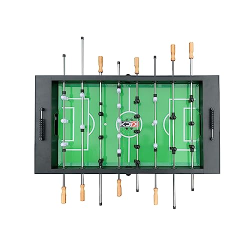 KICK Valkyrie 55" Foosball Table – Professional Full-Size Indoor Game Table - color: Black