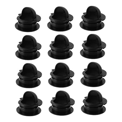 KESYOO 12pcs Plastic Entry Dishes for Standard Foosball Tables Field Goal Football Gear