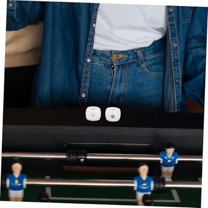 8pcs Foosball Goal Bar Stop Rings Plastic Positioner Table Football Accessories for Precise Control and Use in Football Games
