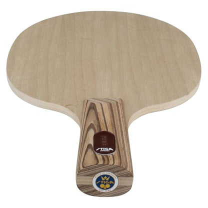 STIGA Pure Table Tennis Blade, Round Wood Blade for Experienced Advanced Offensive Players, Competition Approved - style: Pure - Pen