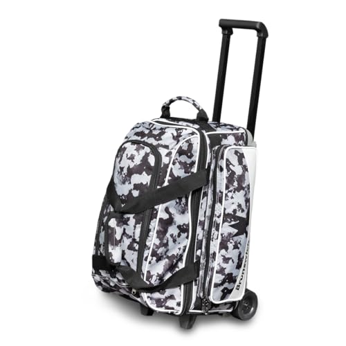 Brunswick Zone Double Roller Bowling Bag - color: Grey Chaos